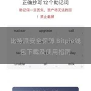 比特派安全保障 Bitpie钱包下载及使用指南