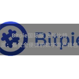 Bitpie国际版 选择比特派：最安全便捷的数字资产钱包