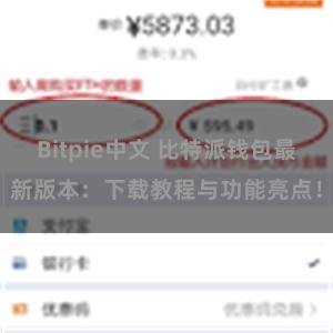 Bitpie中文 比特派钱包最新版本：下载教程与功能亮点！