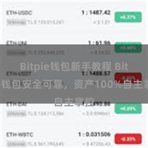 Bitpie钱包新手教程 Bitpie钱包安全可靠，资产100%自主掌控