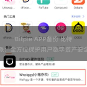 Bitpie APP备份 比特派：全方位保护用户数字资产安全