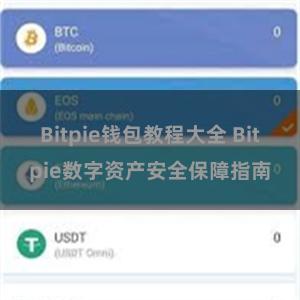 Bitpie钱包教程大全 Bitpie数字资产安全保障指南