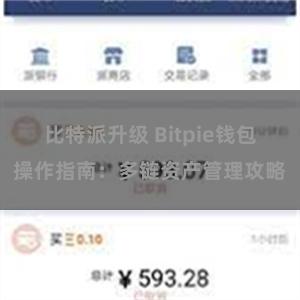 比特派升级 Bitpie钱包操作指南：多链资产管理攻略