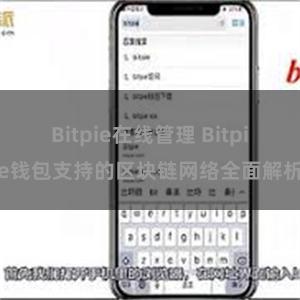 Bitpie在线管理 Bitpie钱包支持的区块链网络全面解析