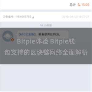 Bitpie体验 Bitpie钱包支持的区块链网络全面解析