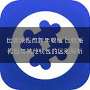 比特派钱包新手教程 比特派钱包与其他钱包的区别解析