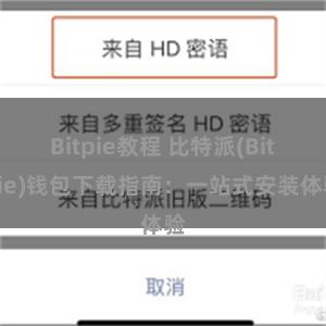 Bitpie教程 比特派(Bitpie)钱包下载指南：一站式安装体验