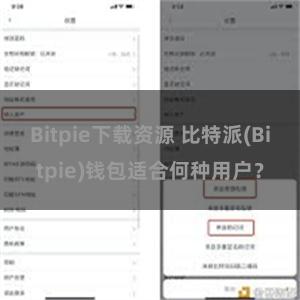 Bitpie下载资源 比特派(Bitpie)钱包适合何种用户？